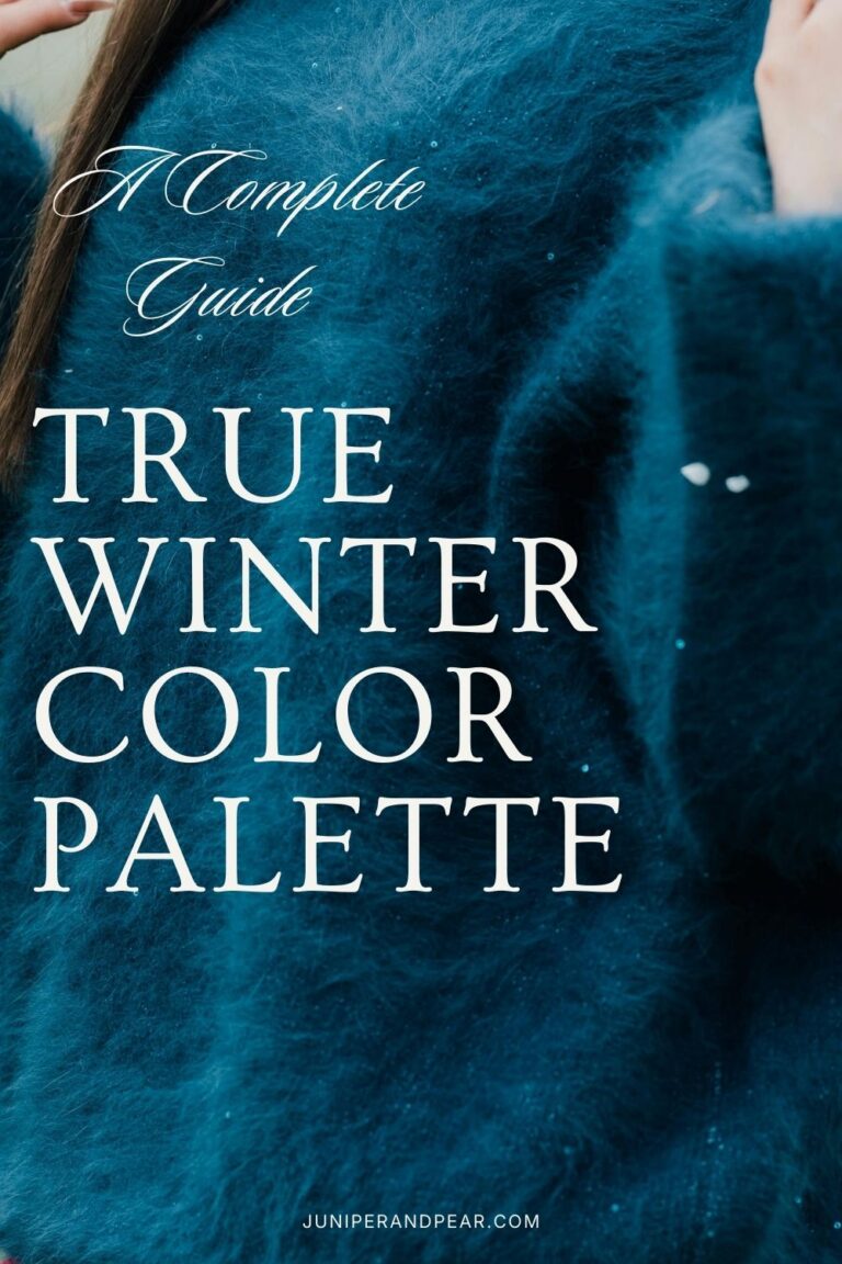 True Winter Color Palette: A Complete Guide to Finding and Styling Your ...