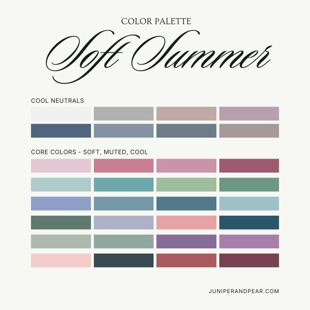 Soft-Summer-color-palette-Juniper-and-Pear